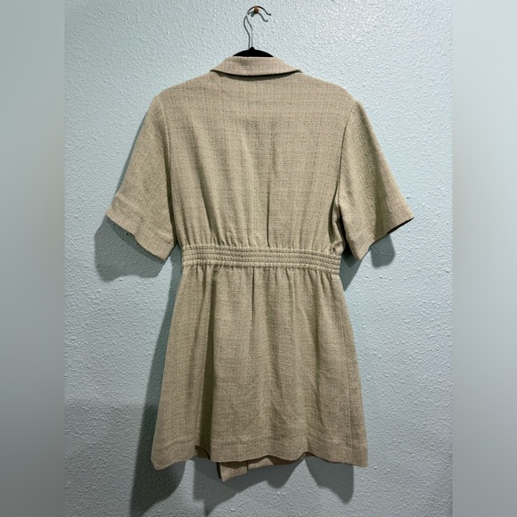 Sandro Dress Alize with tailored collar - Picture 4 of 6